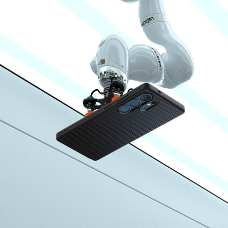 Spigen Liquid Air - tok Samsung Galaxy S25 Ultra (matt fekete)