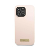 Guess Silikonové pouzdro MagSafe s logem - iPhone 13 Pro Max (růžové)