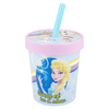 Frozen - Eiscremebecher mit Strohhalm 560 ml