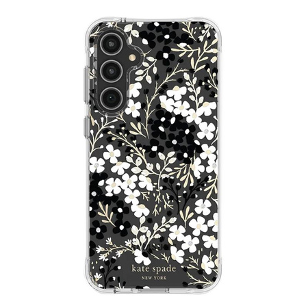 Kate Spade New York Multi Floral - Samsung Galaxy S23 FE 5G Gehäuse (Schwarz und Weiß)