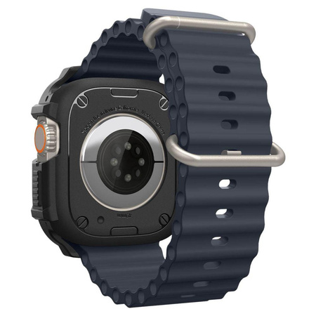 Spigen Rugged Armor - Gehäuse für Apple Watch Ultra 49 mm (schwarz)