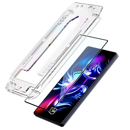 SZKŁO HARTOWANE 3MK DO IPHONE AIR Z RAMKĄ SZYBKA OCHRONNA NA EKRAN 9H HARD