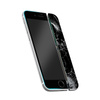 Crong Nano Glass - Bruchsicheres Hybridglas iPhone SE (2022/2020) / 8 / 7 (schwarzer Rahmen)