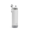 PURO Outdoor - Nerezová termo láhev 750 ml (světle šedá)