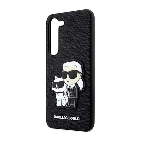 Karl Lagerfeld NFT Saffiano Karl & Choupette - Etui Samsung Galaxy S23 (czarny)