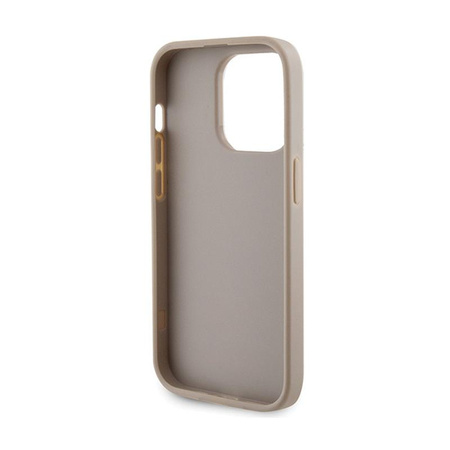 Guess 4G Strass fém logó - iPhone 15 Pro Max tok (arany)