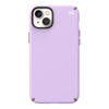 Speck Presidio2 Pro - Antibacterial iPhone 14 Plus Case (Spring Purple / Cloudygrey / White)