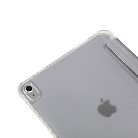 Tucano Satin Case - tok iPad 11" (2025) / iPad 10.9" (2022) mágneses és állványos tok Apple Pencil tartóval (ezüst)