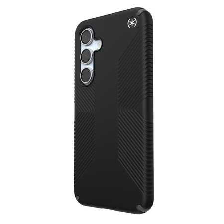 Speck Presidio2 Grip - Samsung Galaxy S24 FE Case (Black/Slate Grey/White)