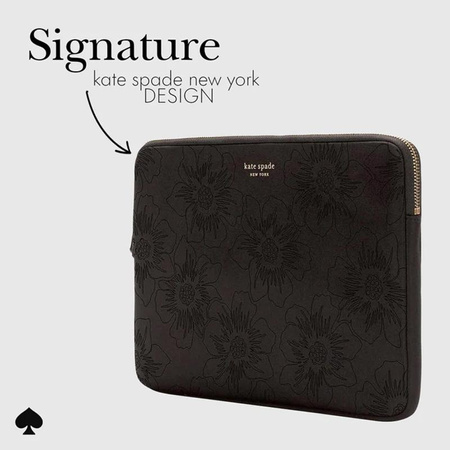 Kate Spade New York Slim Sleeve - MacBook Pro 13" / MacBook Air 13" / Notebook 13" Cover (Reverse Hollyhock)