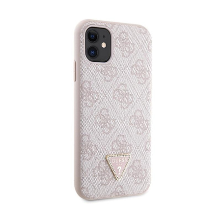 Guess Crossbody 4G Metall-Logo - iPhone 11 Tasche (rosa)