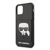 Karl Lagerfeld CardSlot - Etui iPhone 11 z kieszenią na karty (Black)