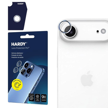 3mk HARDY Lens Protection Pro - Camera Lens Glass for iPhone Air (Silver)