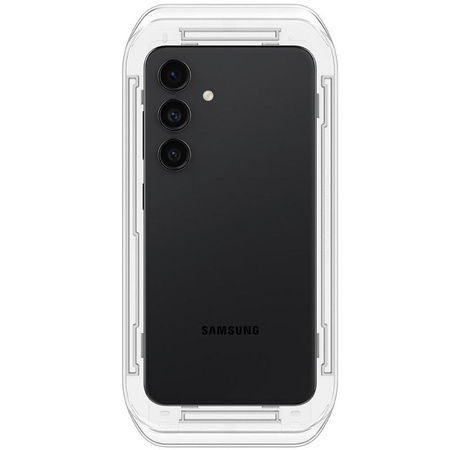 Spigen GLAS.TR EZ FIT 2er-Pack - Gehärtetes Glas für Samsung Galaxy S25 / S24 (2 Stück)