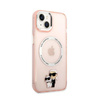 Karl Lagerfeld IML NFT Karl & Choupette MagSafe - iPhone 14 Plus Case (pink)