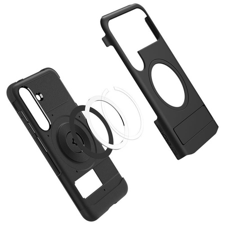 Spigen Slim Armor MagSafe - Gehäuse für Samsung Galaxy S25 (Schwarz)