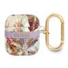 Guess Flower - pouzdro pro Airpods 1/2 generace (fialové)