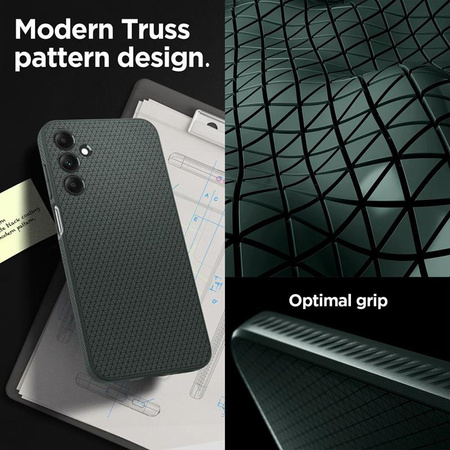 Spigen Liquid Air - pouzdro pro Samsung Galaxy A15 4G/5G (Abyss Green)