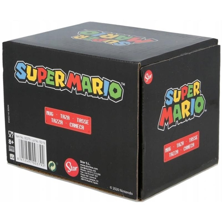 Super Mario - Kubek ceramiczny 355ml (biały)