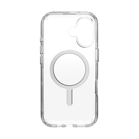 Speck Presidio Perfect Clear MagSafe - iPhone 17 Tasche (Klar / Silber)