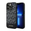 Guess GCube Stripes MagSafe - Étui pour iPhone 14 Pro Max (Noir)