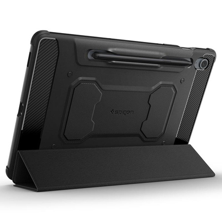 Spigen Rugged Armor Pro - Gehäuse für Samsung Galaxy Tab S9 FE 10.9" (Schwarz)