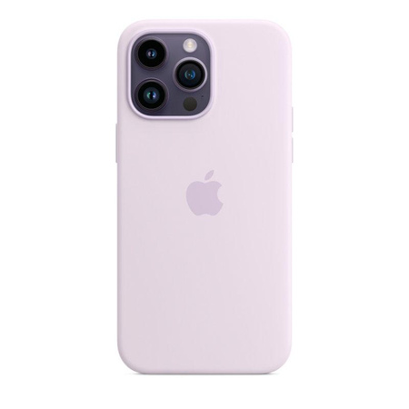 Silikonové pouzdro Apple - Silikonové pouzdro s MagSafe pro iPhone 14 Pro Max (lila)