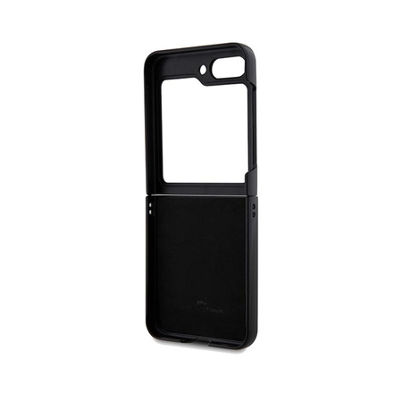 BMW Leather Hot Stamp - Etui Samsung Galaxy Z Flip 5 (noir)