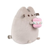 PUSHEEN KATZENMASKOTTE MIT EISKERZE, Plüschkatze, kuschelig, 24 cm