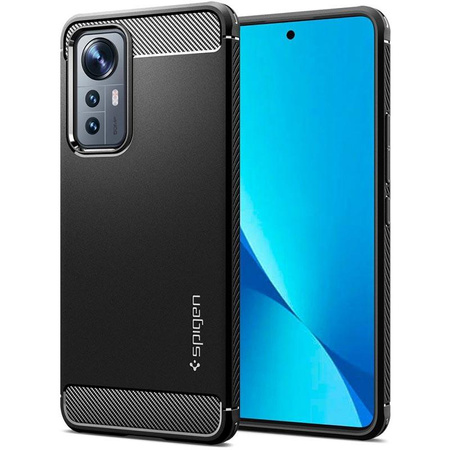 Spigen Rugged Armor - Case for Xiaomi 12 LITE (Black)