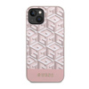 Guess GCube Stripes MagSafe - iPhone 14 Case (Pink)