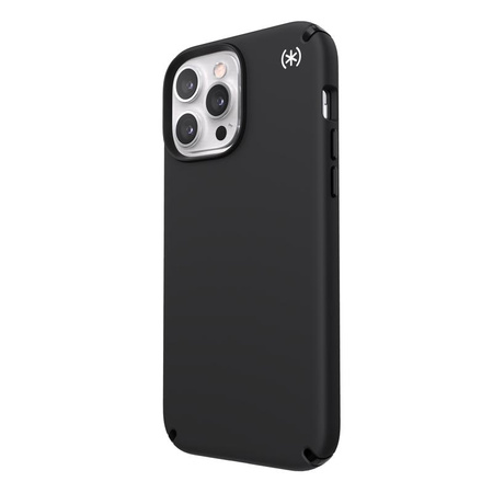 Speck Presidio2 Pro - pouzdro pro iPhone 13 Pro Max / iPhone 12 Pro Max s povrchovou úpravou MICROBAN (černé)
