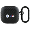 BMW Carbon Double Metal Logo - Case für AirPods 4 (schwarz)
