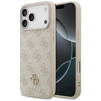 ETUI MAGSAFE GUESS DO IPHONE 17 PRO MAX RÓŻOWE CASE MAGNETYCZNE ELEGANCKIE