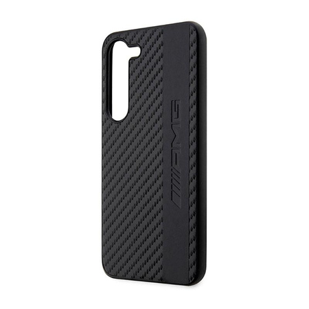 AMG Carbon Stripe & Embossed - Samsung Galaxy S23 Case (black)