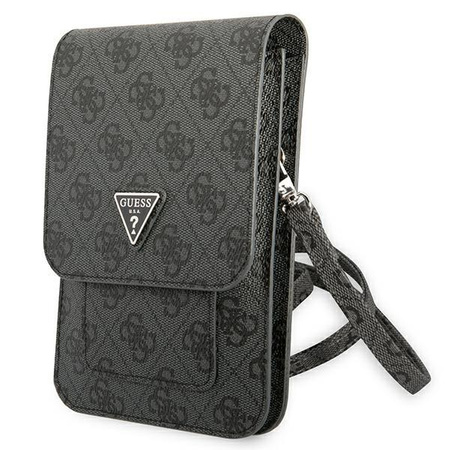 Peněženka Guess 4G Triangle Logo Phone Bag - taška na chytrý telefon a příslušenství (černá)