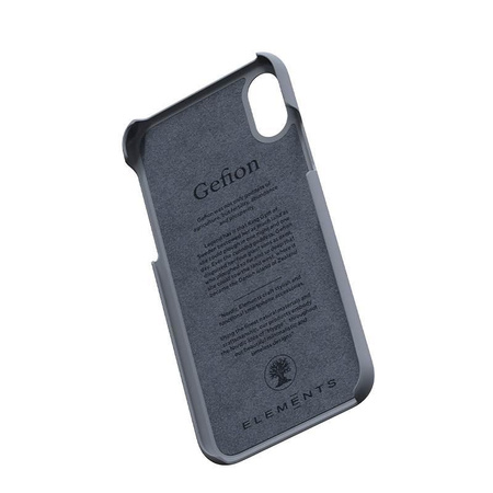 Nordic Elements Original Gefion - Coque en bois pour iPhone Xs / X (Gris moyen)