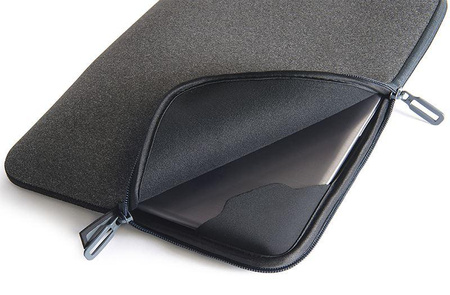 Tucano Melange Second Skin - MacBook Pro 15" / Ultrabook 13" / Notebook 14" Hülle (schwarz)