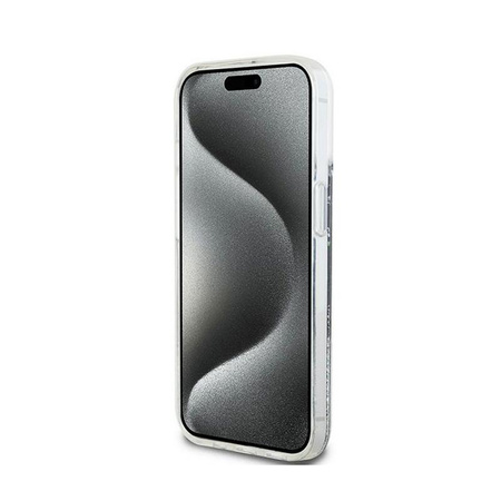 DKNY Liquid Glitter Big Logo - pouzdro pro iPhone 14 / 15 / 13 (černé)