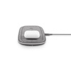Moshi Sette Q - Duales drahtloses induktives Qi-Ladegerät für iPhone und Android (Nordisches Grau)