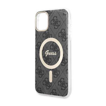 Guess 4G MagSafe - iPhone 11 Case (Black)