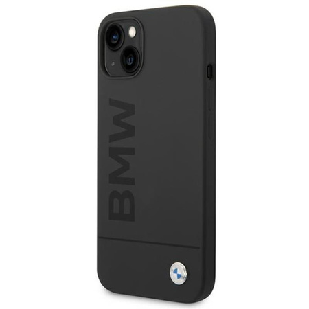 BMW Silicone Signature Logo Magsafe - iPhone 14 Plus Case (black)