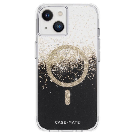 Case-Mate Karat MagSafe - iPhone 14 Hülle mit Onyx verziert (Onyx)