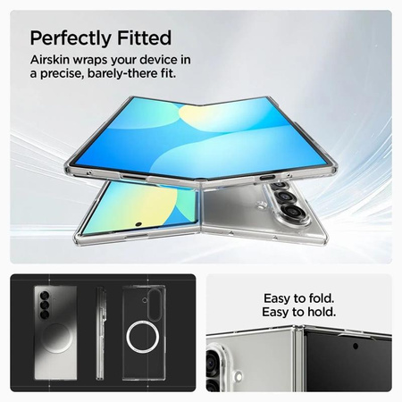 ETUI MAGSAFE SPIGEN DO GALAXY Z FOLD 7, Przezroczyste, Magnetyczne, Case