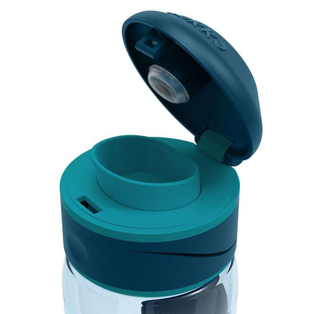Quokka Splash - Bouteille d'eau avec système d'ouverture rapide 730 ml (Azurite)