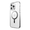 Speck Presidio Perfect-Clear MagSafe - iPhone 15 Pro Max Case (Clear / Chrome Finish / Serene Silver)