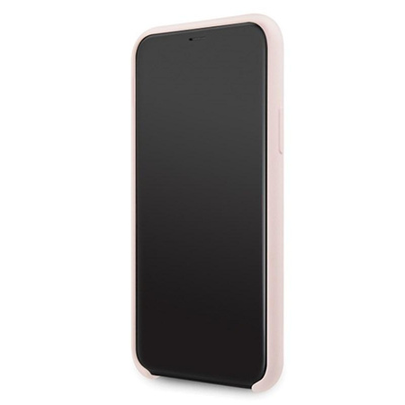 Karl Lagerfeld Fullbody Silikon Iconic - iPhone 11 Hülle (Rosa)