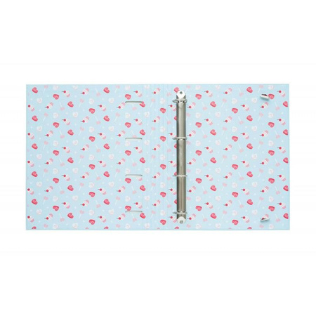 Pusheen - A4 binder from Purrfect Love collection with cards (4 rings, rubber band)