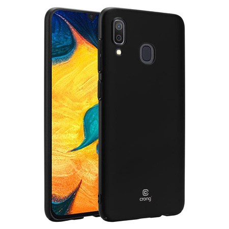 Crong Smooth Skin - Samsung Galaxy A30 Tasche (schwarz)