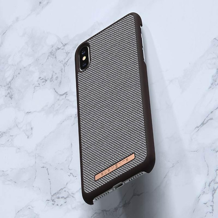 Nordic Elements Saeson Idun - Materialhülle iPhone Xs Max (Dunkelbraun)